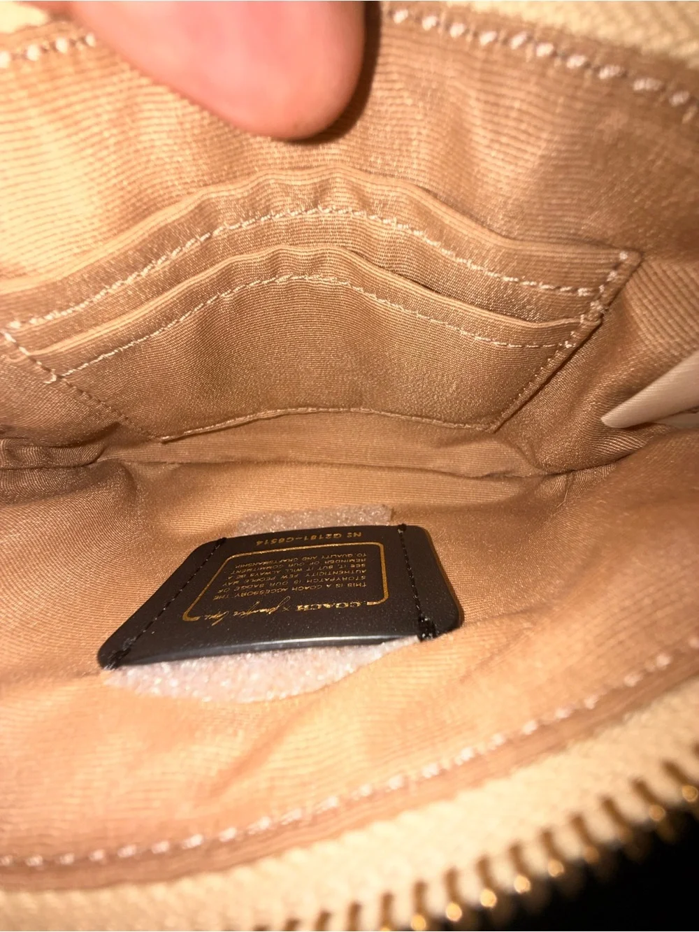 Coach X Jennifer Lopez Corner Zip Wristlet